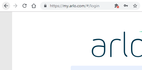 my arlo login URL